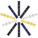 Dux Ducis Strap Watch Strap 9 / 8 / 7 / 6 / 5 / 4 / 3 / 2 / SE (41 / 40 / 38mm) Silicone Band Bracelet White (OceanWave
