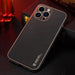Dux Ducis Yolo elegant case made of soft TPU and PU leather for iPhone 13 Pro Max red - Cell phone cases