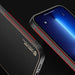 Dux Ducis Yolo elegant case made of soft TPU and PU leather for iPhone 13 Pro Max red - Cell phone cases