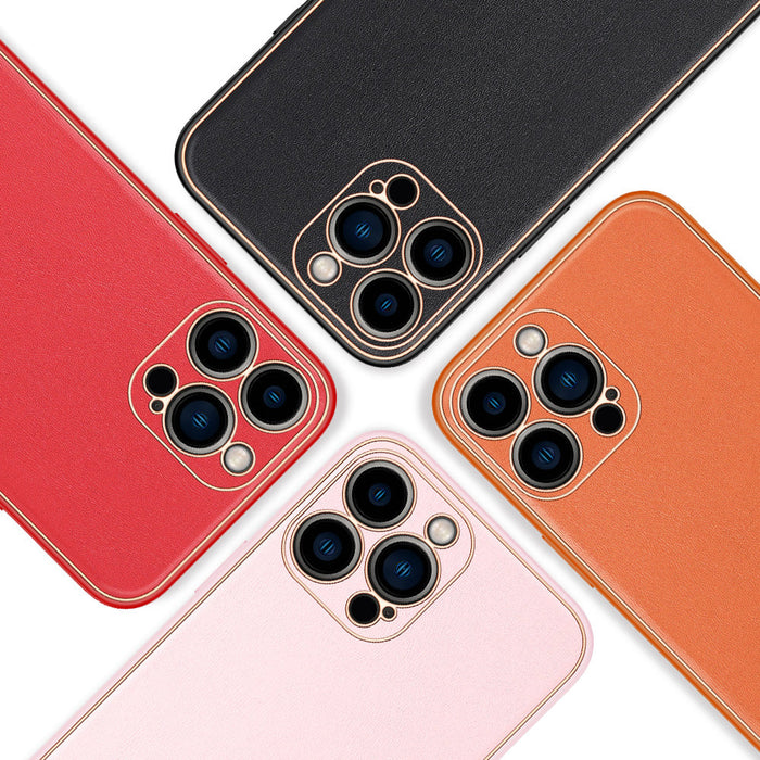 Dux Ducis Yolo elegant case made of soft TPU and PU leather for iPhone 13 Pro Max red - Cell phone cases