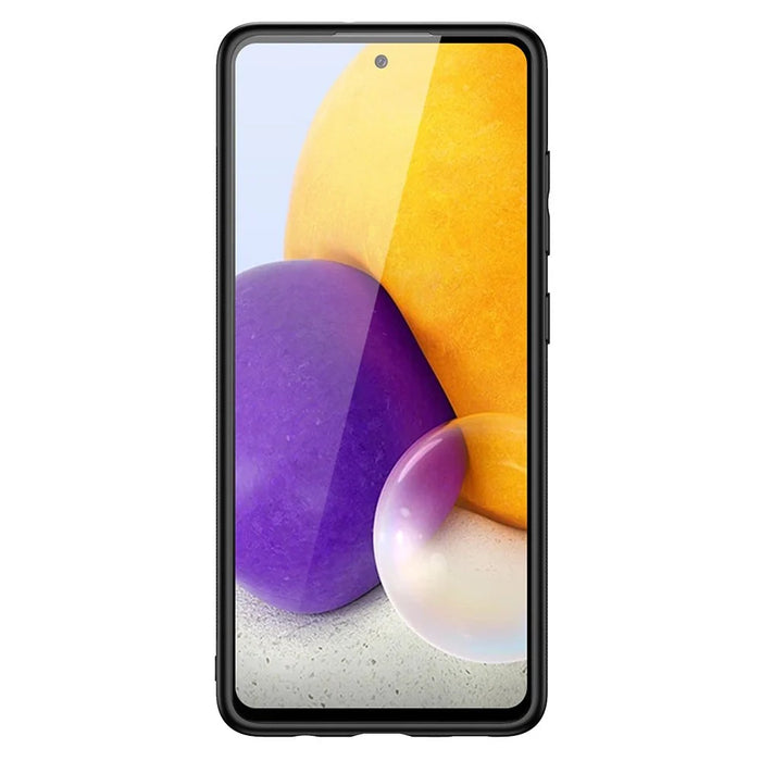 Dux Ducis Yolo elegant case made of soft TPU and PU leather for Samsung Galaxy A72 4G black - Cell phone cases