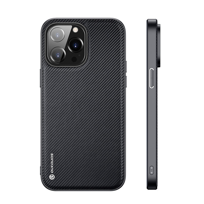 Dux Ducis Fino case cover iPhone 14 Pro Max blue nylon