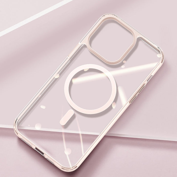 Dux Ducis Clin2 case for iPhone 14 Plus magnetic MagSafe cover pink