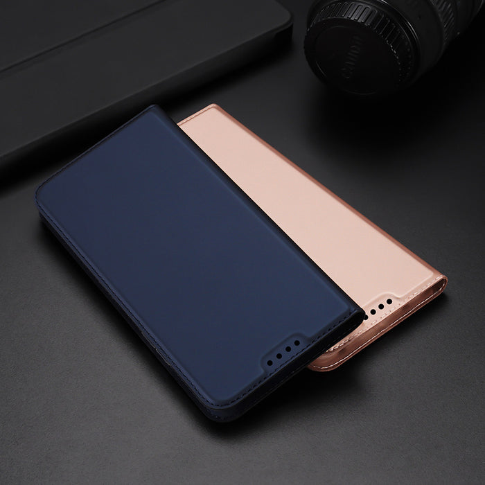 Dux Ducis Skin Pro case for Oppo Reno 8 flip cover card wallet stand black