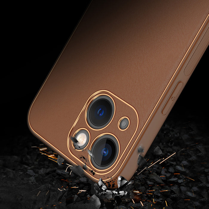 Dux Ducis Yolo Apple iPhone 14 Brown