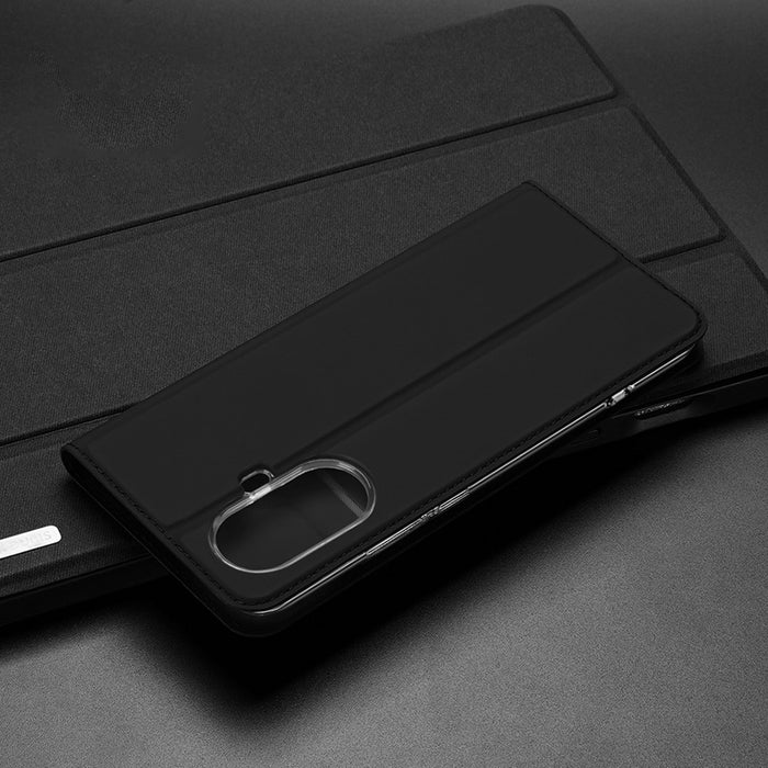 Dux Ducis Skin Pro Case For Realme 10 5G / Realme 9i 5G Cover Flip Card Wallet Stand Black