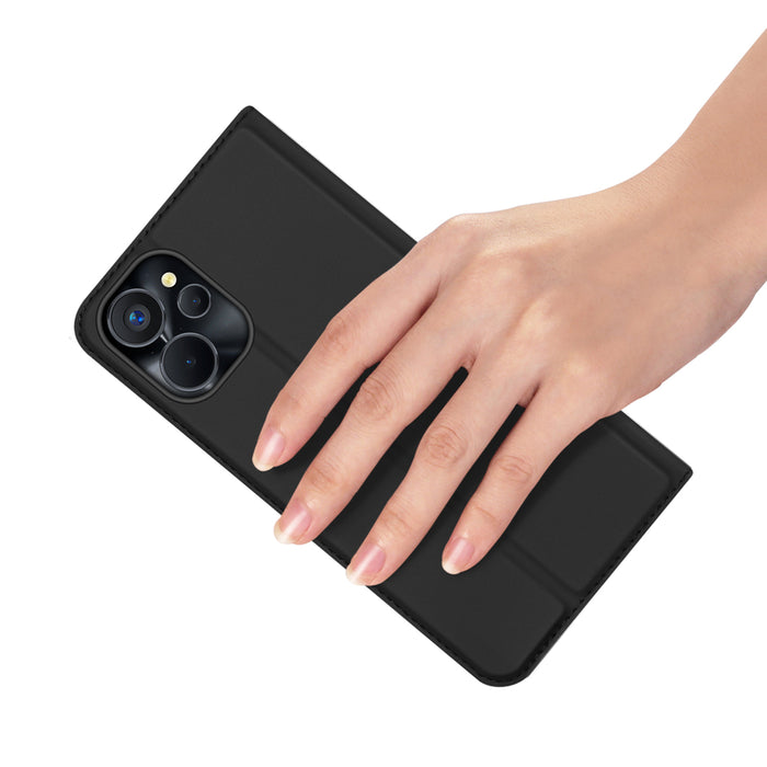 Dux Ducis Skin Pro Case For Realme 10 5G / Realme 9i 5G Cover Flip Card Wallet Stand Black