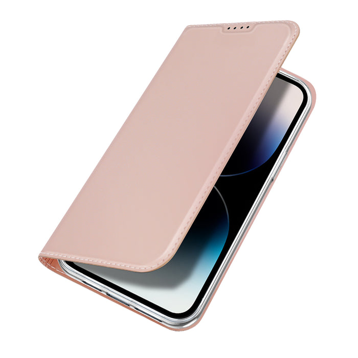 Dux Ducis Skin Pro Wallet Case for iPhone 15 Pro Max - Pink