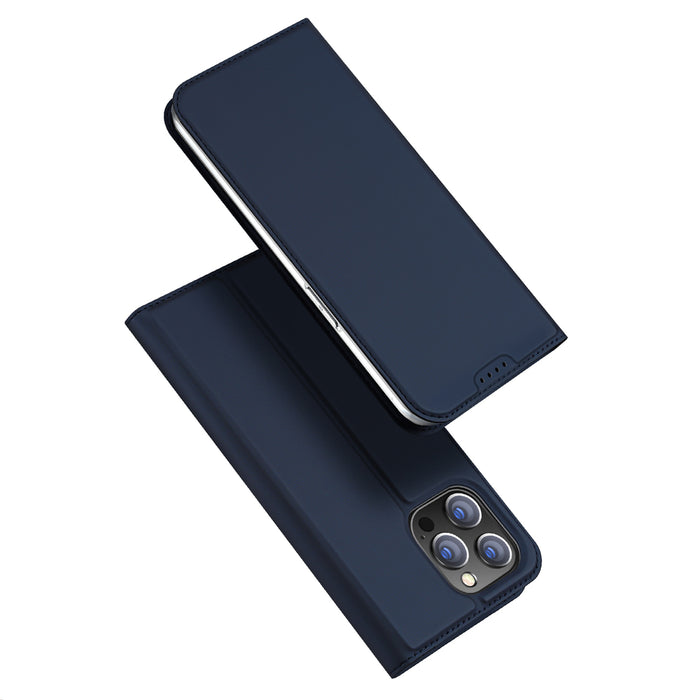 Dux Ducis Skin Pro Wallet Case for iPhone 15 Pro Max - Blue
