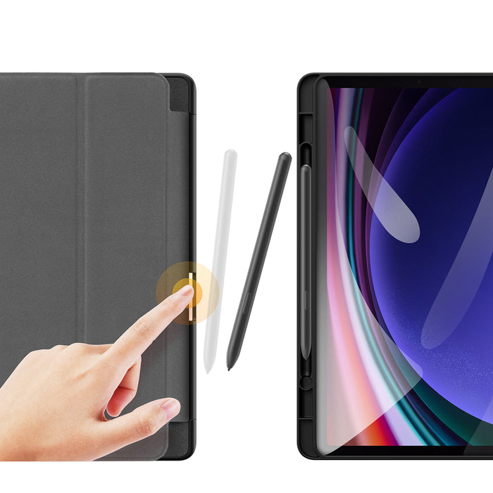 Dux Ducis Domo Samsung Galaxy Tab S9 FE case with stand - black