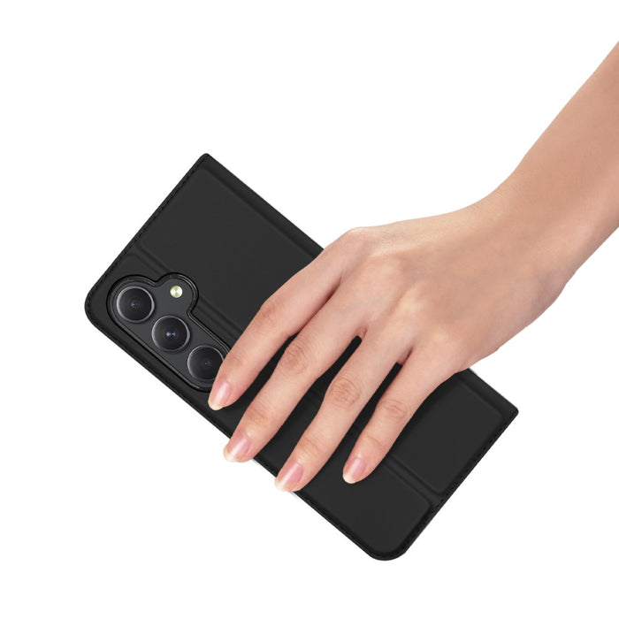 Dux Ducis Skin Pro case with flap and card slot for Samsung Galaxy A55 5G - black