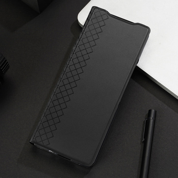 Dux Ducis Brill leather case for Samsung Galaxy Z Fold 6 with flap and card slot - black