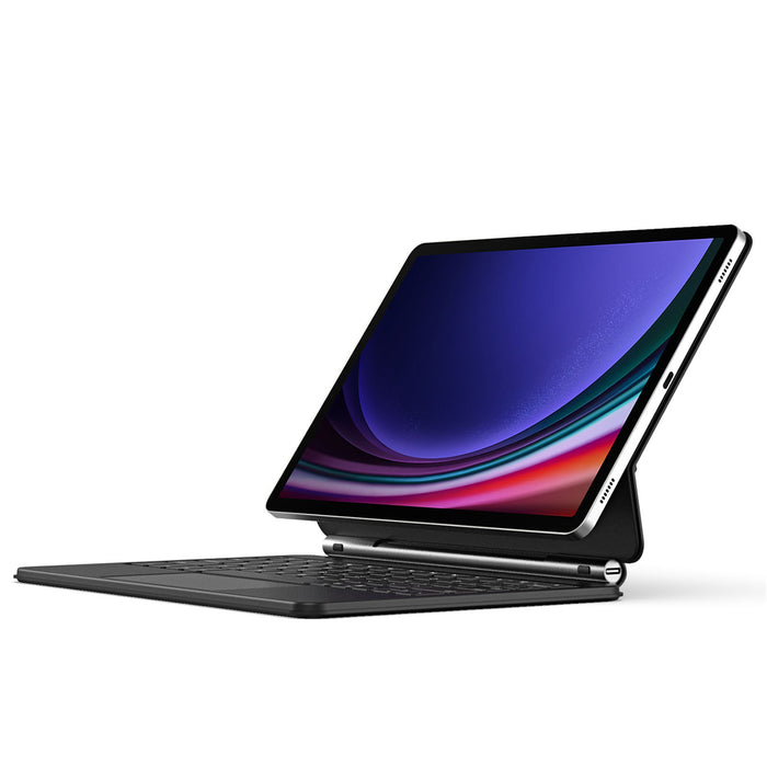 Dux Ducis Keyboard (MK Series) Case with Bluetooth Keyboard for Samsung Galaxy Tab S9 / S8 / S7 - Black