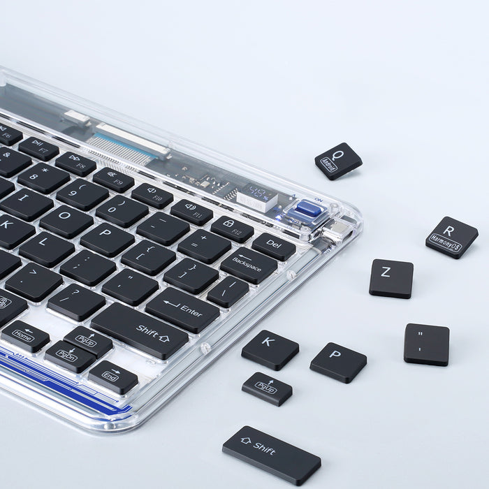 Dux Ducis Keyboard (CK Series) Wireless for Laptop / Tablet / Phone - Transparent