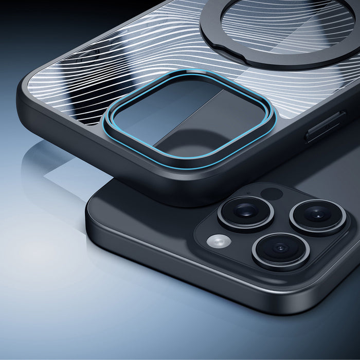 Dux Ducis Aimo Mag Case with MagSafe and Stand for iPhone 16 Pro Max - Black
