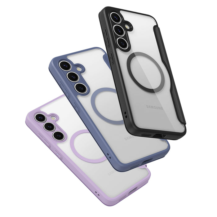 Dux Ducis Skin X Pro case for Samsung Galaxy S25 with MagSafe and wallet - black