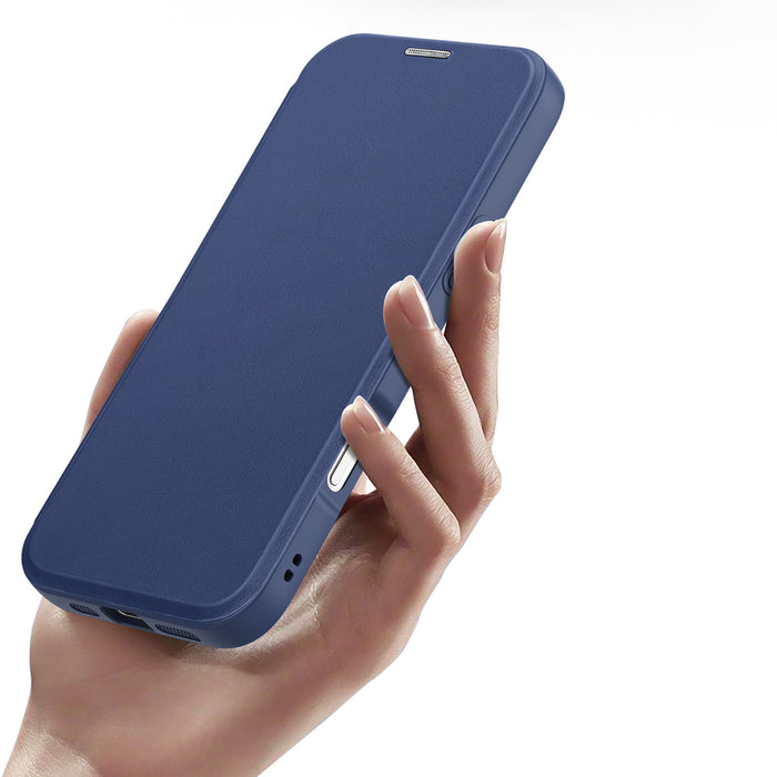 Dux Ducis Skin X Pro iPhone 17 Air Case with MagSafe and Wallet - Blue