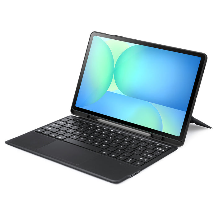 Dux Ducis (DK series) Keyboard Case for Samsung Tab S10 FE+ (Plus) with Backlight - Black