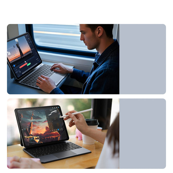 Dux Ducis (MK series) Keyboard Case for iPad Pro 13" (2024) - Black