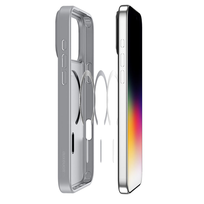 Dux Ducis Yind iPhone 17 Pro Case Compatible with MagSafe - Gray