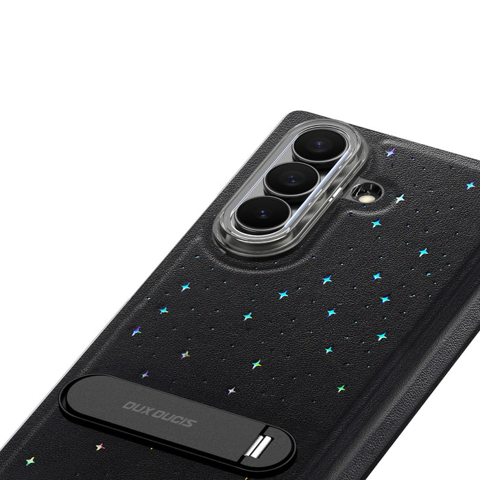 Dux Ducis Stex Case for Samsung Galaxy Z Fold 7 with 360° Stand - Black
