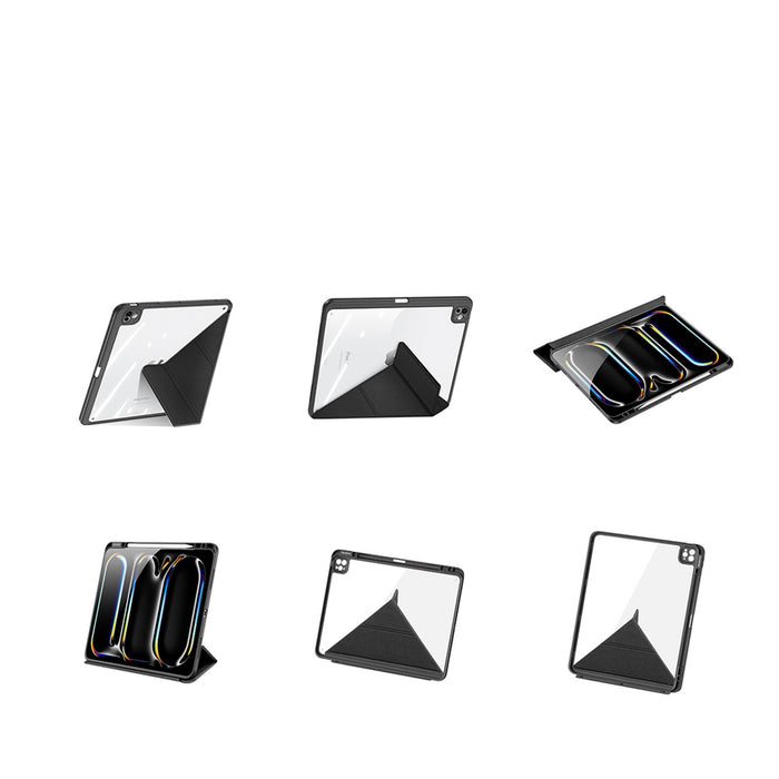 Dux Ducis Magi Case for iPad Pro 13" (2024/2025) with Stand - Black