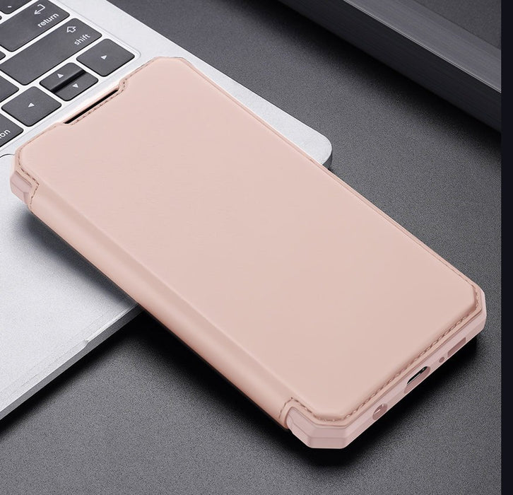 DUX DUCIS Skin X Bookcase type case for Samsung Galaxy A42 5G pink