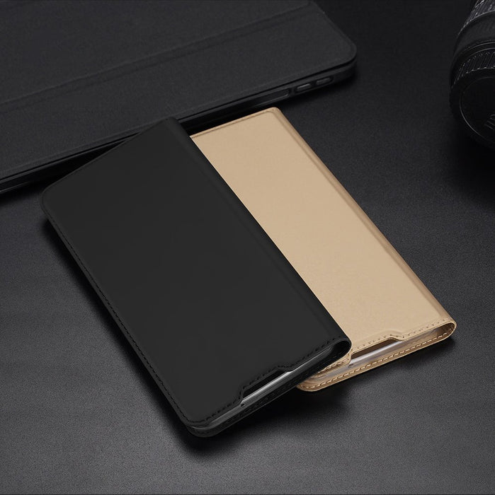 Dux Ducis Skin Pro Bookcase type case for Samsung Galaxy A03s golden