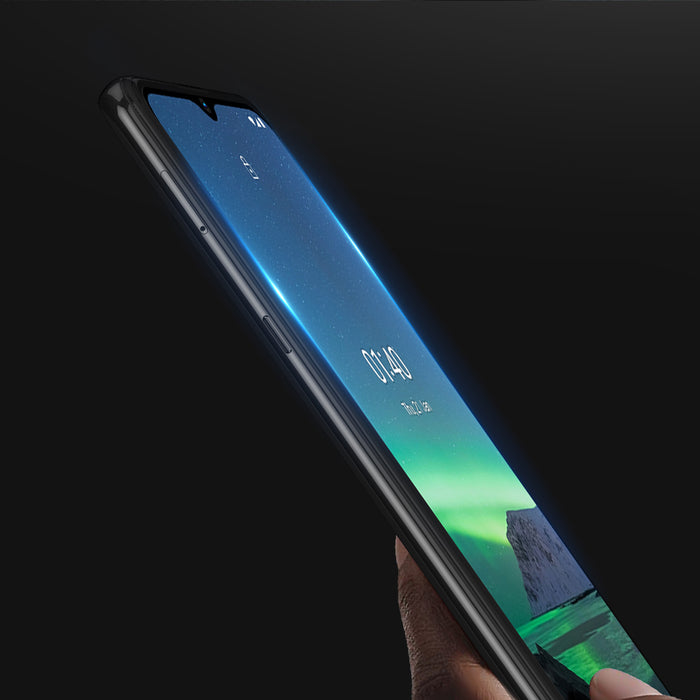 Dux Ducis 10D Tempered Glass Tough Screen Protector Full Coveraged with Frame for Nokia 1.4 transparent (case friendly)