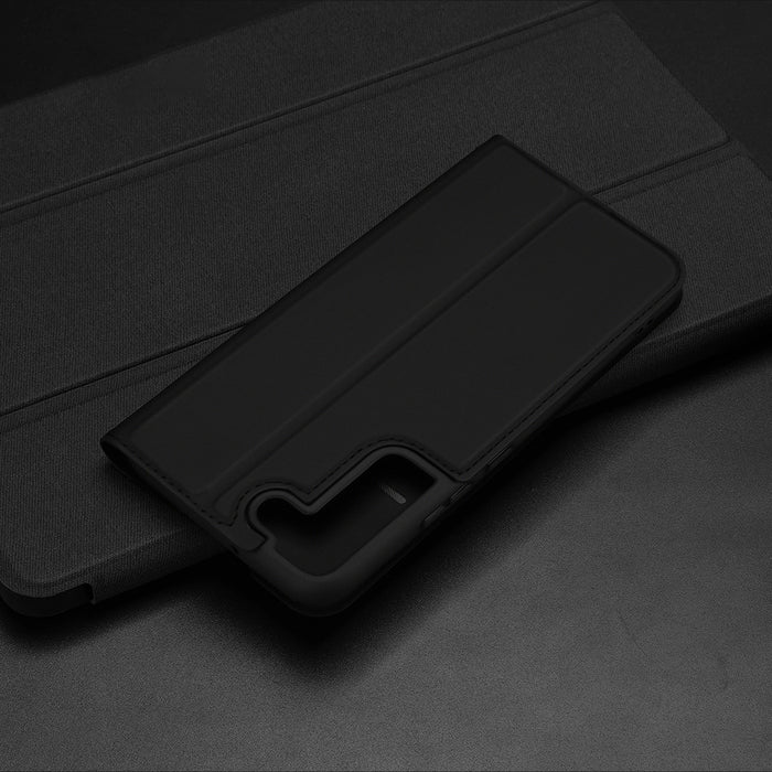 Dux Ducis Skin Pro Holster Cover Flip Cover for Samsung Galaxy S22 + (S22 Plus) blue