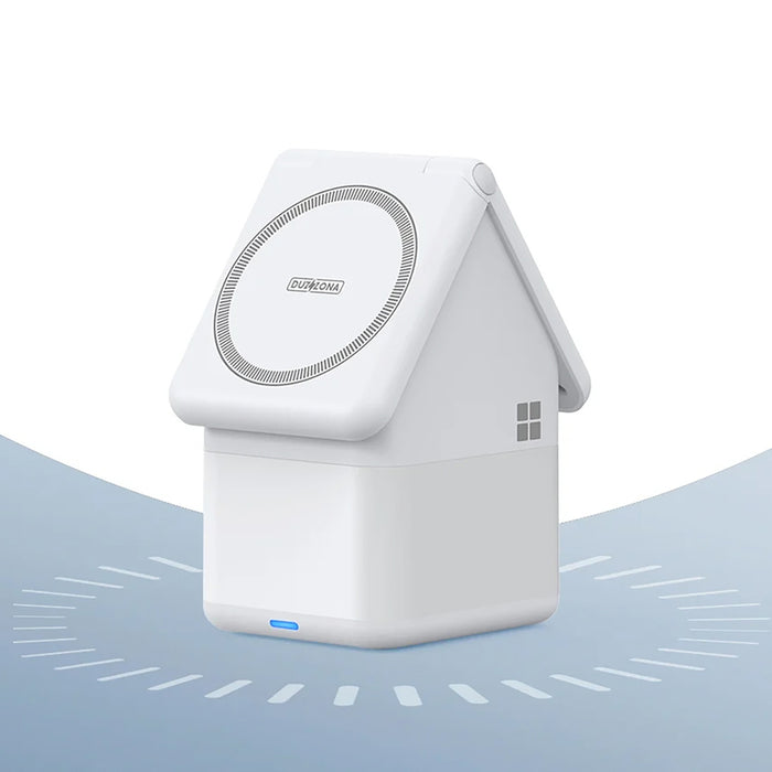 Duzzona W20 15W 4in1 inductive charger for iPhone / AirPods / Apple Watch with night lamp - white