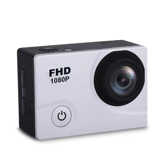 DV2400 Full HD Wi-Fi 12Mpx sports camera wide-angle waterproof + accessories - white - Photo accessories<<<HurtelXML