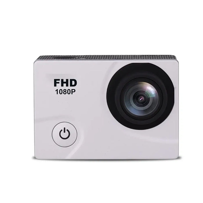 DV2400 Full HD Wi-Fi 12Mpx sports camera wide-angle waterproof + accessories - white - Photo accessories<<<HurtelXML