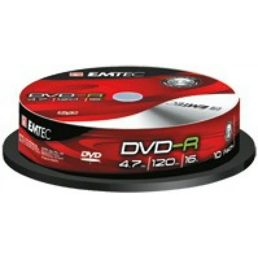 DVD-R Emtec x10pcs 4.7GB - CD/DVD<<<Периферия<<<Компютри и периферия<<<TechMart