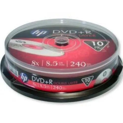 DVD + R HP (Hewlett Packard) Dual Layer 8.5Gb./8X (width 10) CD/DVD<<<Оптични носители<<<MediaTrade