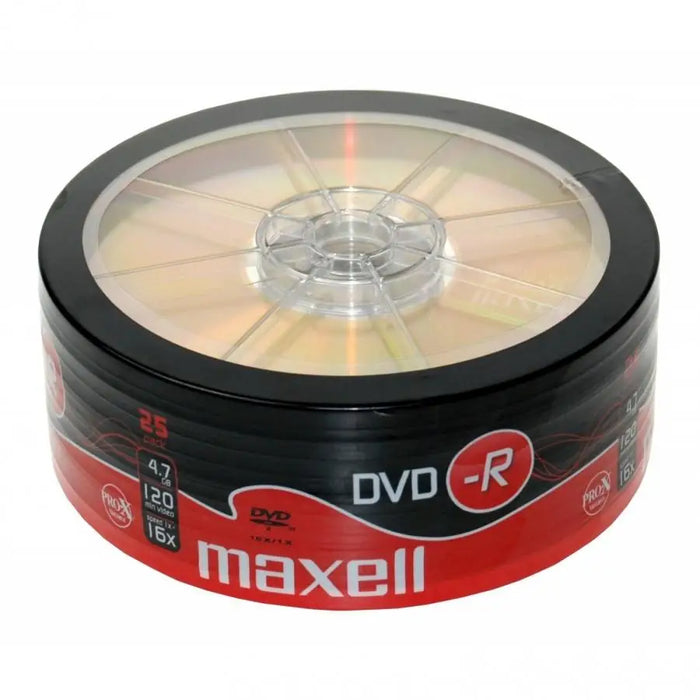 DVD-R MAXELL x25pcs 4.7GB 275731 - Носители CD DVD Blu-Ray<<<Офис продукти<<<ValiAPI&&&CD/DVD<<<Периферия<<<Компютри и