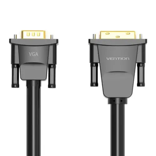DVI (24 + 1) to VGA Cable Vention EABBG 1,5m 1080P 60Hz (black) - Video cables<<<Cables<<<IT Accessories<<<InnproXML