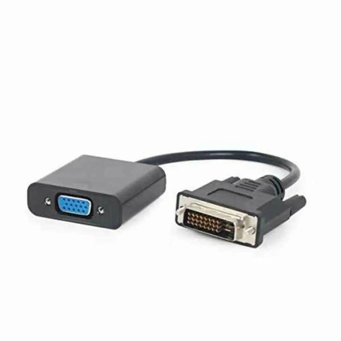 DVI to VGA Adapter GEMBIRD A-DVID-VGAF-01 Black 20 cm - Адаптери<<<Компютър Кабели и адаптери<<<Компютри|