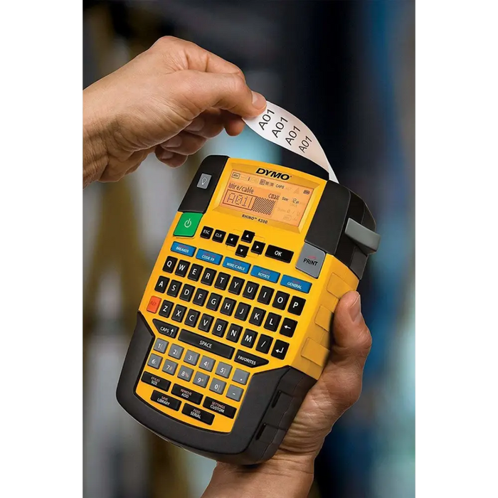 DYMO Rhino 4200 label printer Thermal transfer Wireless QWERTY - Label PrintersPER-DRE<<<Input / Output