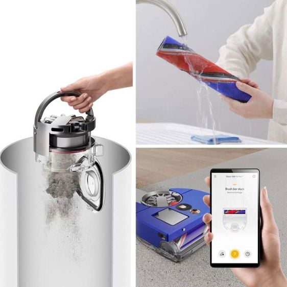 Robot vacuum cleaner DYSON 360° Vis Nav (Bl/Nk) (304623-01)