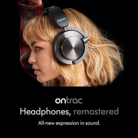 DYSON OnTrac™ Wireless Headphones (CNC Black Nickel) 581667-01
