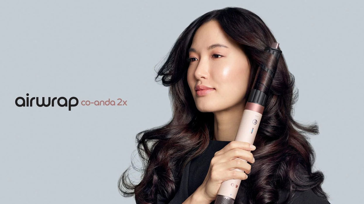 Dyson Airwrap Co-anda2x Straight + Wavy Multi-Style Complete Long Styler and Dryer HS09 Ceramic Pink/ Rose Gold EU 598757-01