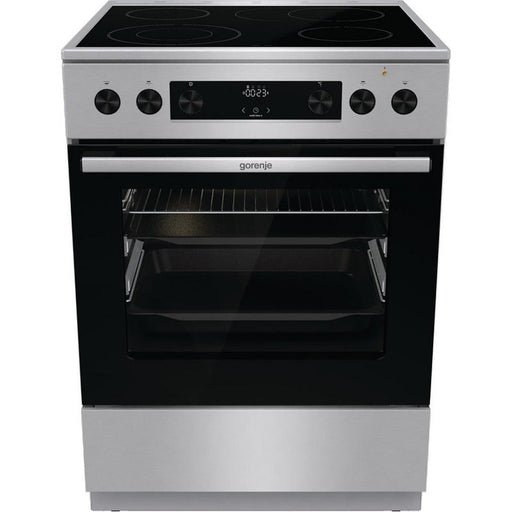 Cooker GORENJE GECS6C70XPA - Стъклокерамични печки<<<Готварски печки<<<Едра бяла техника<<<TechnoMix&&&Готв. печки с