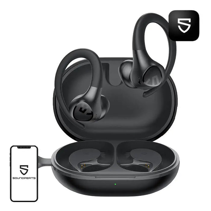 Earphones Soundpeats Wings2 (Black) - Sports<<<Wireless<<<Headphones<<<Audio<<<InnproXML