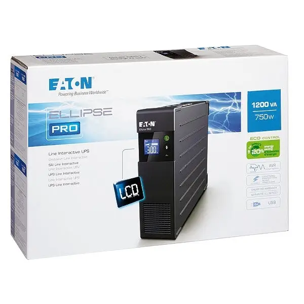 Eaton Ellipse PRO 1200 IEC - Ellipse PRO<<<EATON непрекъсваеми ТЗИ<<<EATON<<<PolyComp&&&Off Line UPS<<<Непрекъсваемо