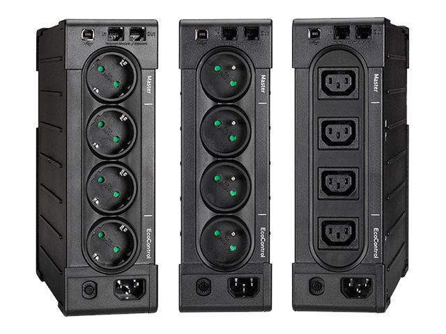 EATON UPS Ellipse PRO 1600 USB FR rack/tower - AC 230 V - 1000 Watt - 1600 VA - USB - French 8 Output - 2U - 19inch