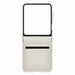 Eco-leather case for Samsung Galaxy Z Flip 5 - cream - Cell phone cases and covers<<<HurtelXML
