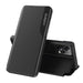Eco Leather View Case Cover for Xiaomi Redmi Note 12 Pro / Poco X5 Pro 5G with Flip Stand Black - Cell phone cases