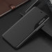 Eco Leather View Case elegant bookcase type case with kickstand for iPhone 13 mini black - Cell phone cases