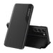 Eco Leather View Case case for Samsung Galaxy S23 with a flip stand black - Cell phone cases and covers<<<HurtelXML